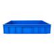 External Size 555x415x115mm Solid Box for Euro Logistics Stackable Plastic Turnover Box