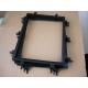 Experienced Single Shot Injection Molding Services For Texture Finish Black ABS LCD Bezel