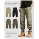                  Custom Track Jogger Pants Cargo Multi Pockets Pant Men Khaki Trousers Cargo Pants for Men             