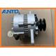 1812005307 1-81200530-7 6BG1 ISUZU Engine Parts Excavator Generator For Hitachi ZX200 ZX200-3G