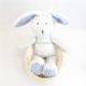 OEM ODM Custom Plush Bunny Doll Birthday Gift Rabbit Stuffed Toy EN71