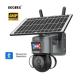 WiFi IP Network Solar Panel Security Camera HD 4MP 4G For Outdoor