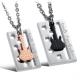 New Fashion Tagor Jewelry 316L Stainless Steel couple Pendant Necklace TYGN318