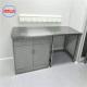 As Drawing Number of Shelves Stainless Steel Lab Bench with Integral Structure