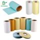 Glassine Paper To Making Sticker Paper Liner High Temperature Resistance White Yellow Blue 58g-120g