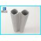 Translucent HDPE Aluminium Alloy Pipe 2m/ Bar For Assemble Workstation