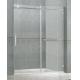 10MM Clear Tempered Sliding Glass Shower Doors Easy Installation SGCC Certification