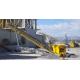 PU Shipping Heavy Duty Belt Conveyor 15Kw B1600 Sand Gravel Mobile