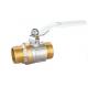 NPT Thread Connetion Reduce Bore Brass Ball Valve with DN15-DN50