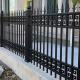 Security Exterior Aluminum Stair Railing Windproof Aluminum Stair Fencing