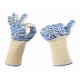 Up To 932°F Heat Proof Hand Gloves , Long Heat Resistant Gloves For Cooking