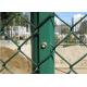 2.4m 3m Height Chain Link Security Fence Modern For Basketball Field
