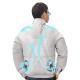 4XL Knitted Air Conditioned Shirts Breathable Ac Cooling Jacket