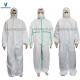 Eco-Friendly Anti-Bacterial Waterproof Dustproof Lightweight VPT621 Disposable Coveralls