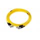 3M FC To FC / UPC 3.0MM Fiber Optic Patch Cord Two Cores G652D For CATV