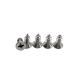 ISO7380 Stainless Steel Countersunk head cross tapping screws