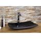 Black Granite Polished Stone Sink Basin Multiple Styles Contemporary Design