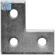 Perforated 3 Hole Flat Angle Plate Galvanized Unistrut Channel