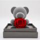 Valentine'S Day Everlasting Rose Bear With Gift Box For Wife / Girlfriend / Mother