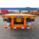 Port transport CIMC 3 Axle 40ft 12M Skeletal Container Trailer