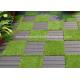 Synthetic Backing Interlocking Decorative Artificial Grass Turf OEM ODM