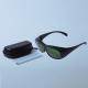Green Protective Window Fiber Laser Safety Glasses For Diodes Nd Yag Telecom