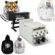 A1 DTF Printer With Speed Textile Ink For Garment Printing 9 Color Jeans Printing