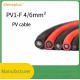 PV Cable PV1-F Solar Cable Tin-plated Copper DC Line 4MM² Photovolt Wire