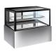 320L Glass Cake Display Unit , Chiller Display Fridge With Movable Shelf with 1200mm Length