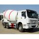 336hp Engine 6×4 Howo Concrete Mixer Truck Steel Structure With 10cbm Tanker