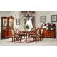 7Pcs Kitchen Simple Luxury Wood Dining Room Sets Commercial ISO 9001