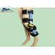 Black Adjustable Knee Support Band Orthopedic Leg Support For Fracture Rehabilitation