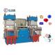 High productive Blue Vacuum Press Silicone Rubber Machine 2 stations for making rubber silicone products