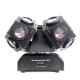 Infinite Rotation Double Heads Mini Mobile DJ Disco LED Ball Laser Moving Head Light