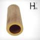 Golden Wear Resistant Hollow Brass Tube C38500 8mm Brass Pipe