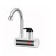 Electric Deck Mounted Kitchen Faucet 3000W IPX4 Bathroom Sink Water Tap LVD