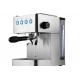 15 Bar Ulka Pump Espresso Maker Coffee Machine Digital Button For Office