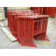 Red Scaffolding Prop Adjustable Steel Trestles / Steel Builders Trestles Size 3