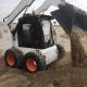 275F 55KW 0.7 Ton Compact Skid Steer Loader 0.53M3 With Power Transmission System