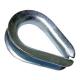 Standard Duty Stainless Steel Thimbles For Extra Heavy Wire Rope Fittings G-414