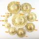 Handicraft Woven Hat Mini Hand-woven Straw Hat Craft Decoration Hat DIY Accessory Natural Color
