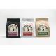 Flat Bottom Kraft Paper Coffee Bags With Valve And Zipper