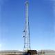 Galvanized Steel Radio Communication Tower Free Standing Pylon 35m High Mast