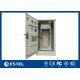 Integrated Outdoor Battery Cabinets 19 Inch Rack Telecom Cabinet With Power Distribution