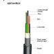 G652D  GDTA Armoured Coaxial Hybrid Fiber Optic Cable Carries Data And Power