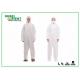 Full Body Waterproof Disposable Microporous Coverall 40gsm