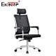 Factory Price High-Back Mesh Office Chair with Adjustable Headrest Height