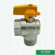 1/2 - 4 Standard Forged High Pressure Brass Ball Valve For Gas Pipe