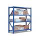 2000x600mm Metal Warehouse Storage Shelves Standard Size Pallet Racking