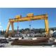 Double Beam Lifting 500t Rubber Tired Gantry Crane Outdoor Construction Site Use